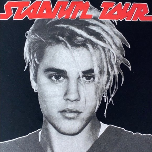 Team Bieber Stadium Tour t shirt. Bundle only. - Picture 5 of 5